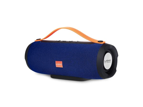 SAVIO BS-021 - Högtalare - för bärbar användning - trådlös - Bluetooth - 5 Watt - blå