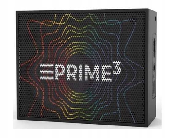 PRIME3 ABT02BK, 3 W, Kabel & Trådlös, A2DP, Svart, Rektangel, Universal Svart