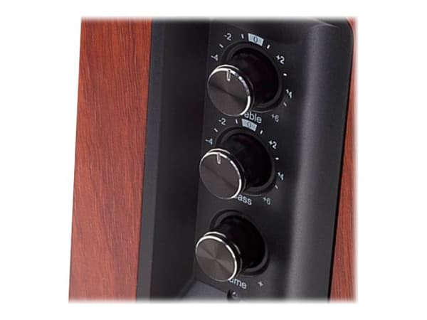 Edifier R1700BTS, trådbunden och trådlös, 66 W, 52 - 20000 Hz, svart, trä