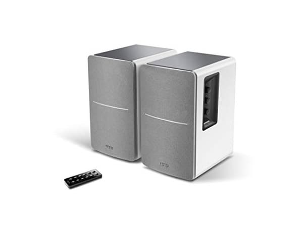 Edifier R1280DB, 2.0 kanaler, Kabel & Trådlös, 42 W, 55 - 20000 hz, Silver, Vit