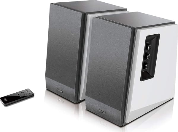 Edifier R1700BT, Langallinen & langaton, 66 W, 6 O, Hopea, Valkoinen