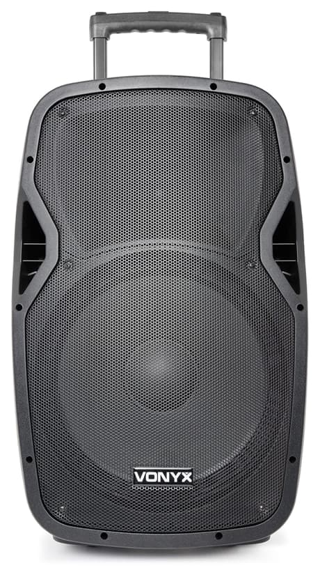 Vonyx AP1500PA Portabel högtalare, 15", BT, UHF x2