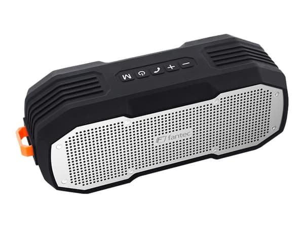 FANTEC Novi T30 - Høyttaler - for bærbar bruk - trådløs - Bluetooth - 10 watt - sølv