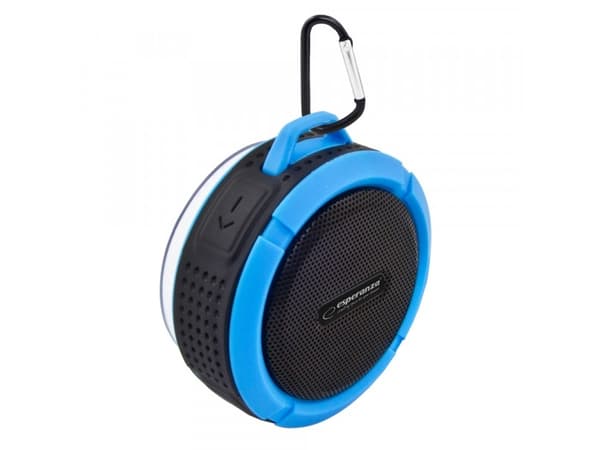 Esperanza COUNTRY - Høyttaler - for bærbar bruk - trådløs - Bluetooth - 3 watt - svart, blå
