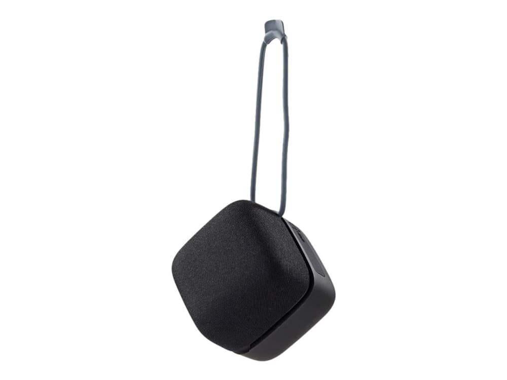 Nedis - Høyttaler - for bærbar bruk - trådløs - Bluetooth - 5 watt - svart/grå