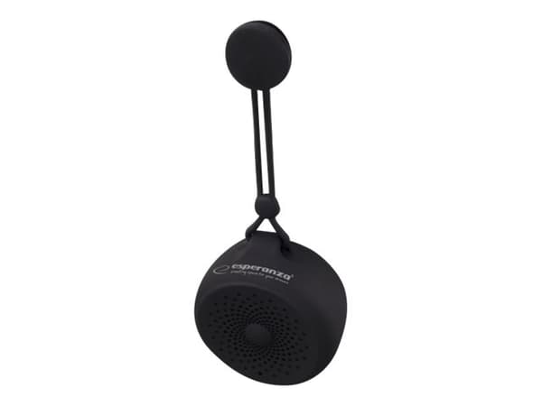 Esperanza MONSOON - Högtalare - för bärbar användning - trådlös - Bluetooth - 3 Watt Svart