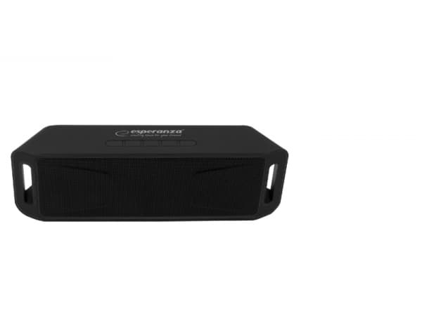 Esperanza FOLK - Høyttaler - for bærbar bruk - trådløs - Bluetooth - 6 watt - svart