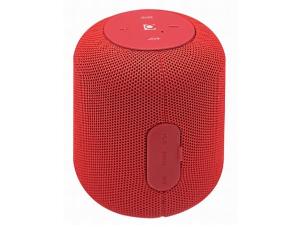 Gembird SPK-BT-15-R, 5 W, 100 - 20000 Hz, 85 dB, Langallinen & langaton, 10 m, Micro-USB