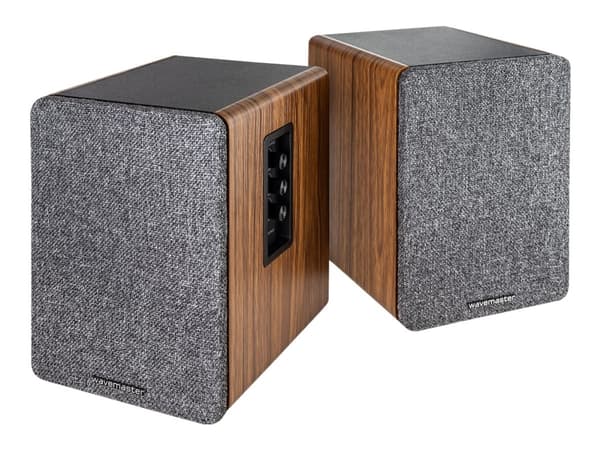 Wavemaster Base, 2-suuntainen, 2.0 kanavaa, Langallinen & langaton, 30 W, 50 - 22000 Hz, Harmaa, Puu