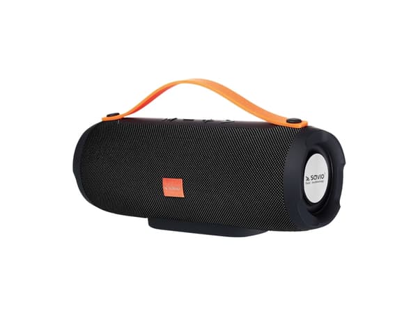 SAVIO BS-023 - Högtalare - för bärbar användning - trådlös - Bluetooth - 5 Watt - svart