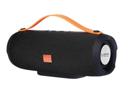SAVIO BS-023 - Högtalare - för bärbar användning - trådlös - Bluetooth - 5 Watt - svart Svart