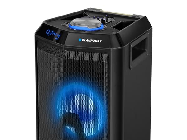 Blaupunkt PS10DB, 1200 W, Ledning & Trådløs, Svart, Knapper, LED, FM