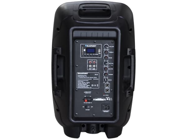 Blaupunkt Profesjonalny system audio PA10, 1-suuntainen, PC-kotelo, Musta, 600 W, AC, Akku, 12 V