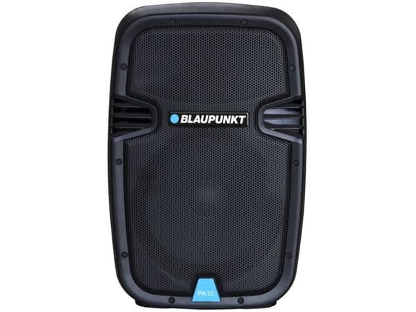 Blaupunkt Profesjonalny system audio PA10, 1-suuntainen, PC-kotelo, Musta, 600 W, AC, Akku, 12 V