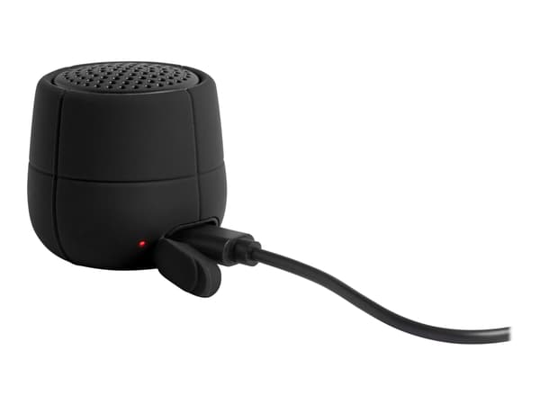Lexon MINO X - Högtalare - för bärbar användning - trådlös - Bluetooth - 3 Watt - svart