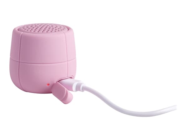 Lexon MINO X - Högtalare - för bärbar användning - trådlös - Bluetooth - 3 Watt - soft rosa