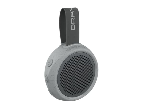 Braven BRV-105, 6 W, Trådløs, Bærbar monohøyttaler, Grå, Sjokkresistent, IP67