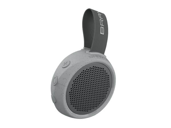 Braven BRV-105, 6 W, Trådløs, Bærbar monohøyttaler, Grå, Sjokkresistent, IP67