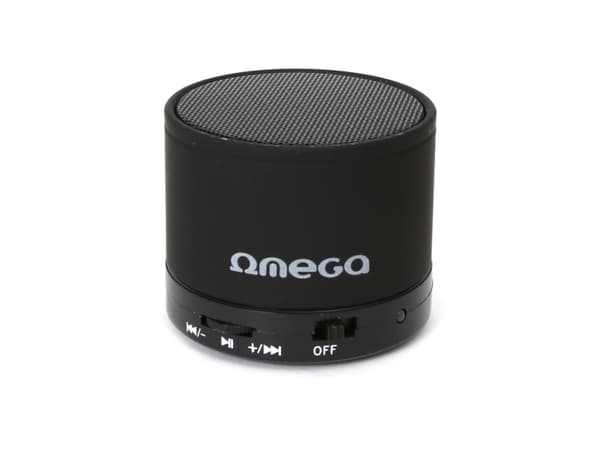 Omega OG47B, 1.0 kanaler, 1-veis, 3 W, Trådløs, 3.0+HS, 10 m Sort