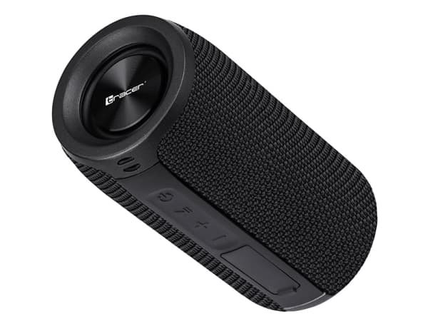 Tracer TRAGLO46609, 10 W, 100 - 20000 Hz, Langaton, Kannettava stereokaiutin, Musta, Sylinteri
