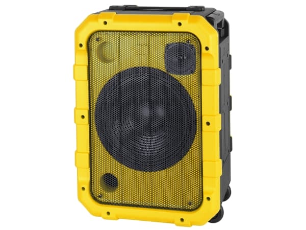 Trevi XF 1300, 2-vägs, 7,62 cm (3"), 25,4 cm (10"), 80 W, Gul, LCD Gul