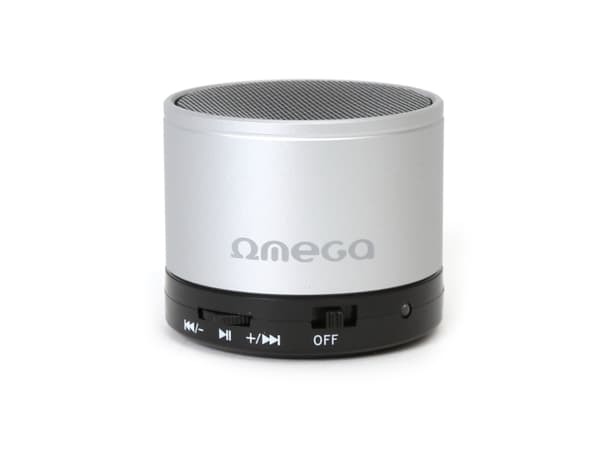 Omega OG47S, 1.0 kanavaa, 1-suuntainen, 3 W, Langaton, 3.0+HS, 10 m musta, Hopea