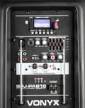 Miniatyrbild 9 av 11: Vonyx SPJ-PA915 Mobile Amp ABS 15" 2 UHF
