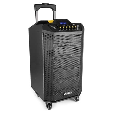 Vonyx VPS10 Aktivt högtalarsystem 10" BT,MP3, UHF