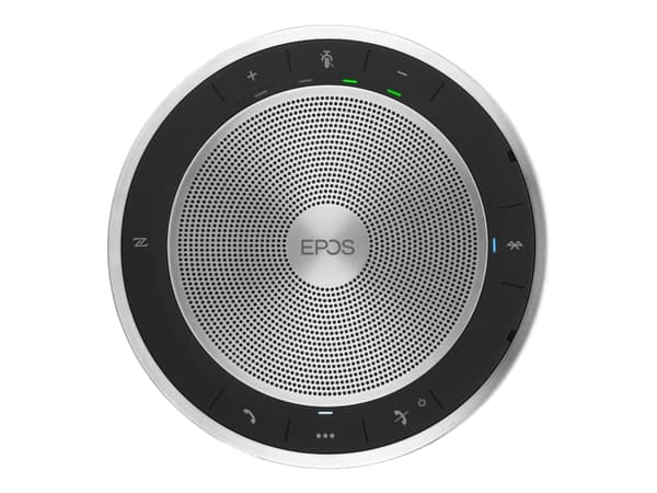 EPOS EXPAND SP 30 - Älykäs kaiutinpuhelin - Bluetooth - trådløs - sort, sølv - sertifioitu Skype for Business -ohjelmalle