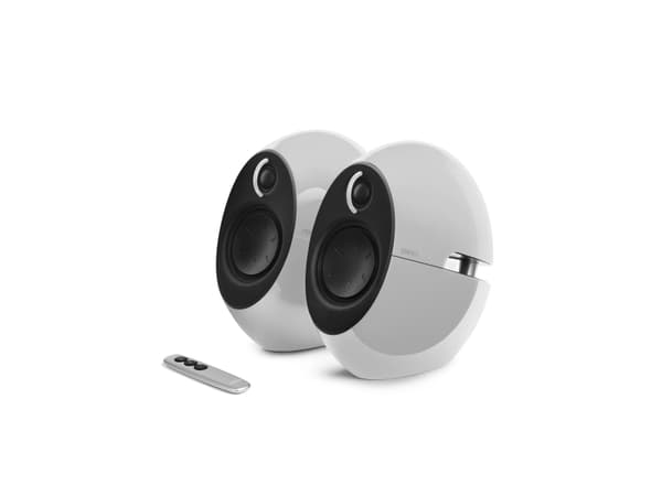 Edifier Luna Eclipse e25HD - Högtalare - trådlös - Bluetooth - 74 Watt (Total) - 2-vägs - vit