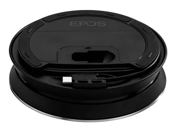 EPOS EXPAND SP 30T - Smart høyttalertelefon - Bluetooth - trådløs - svart, sølv - Certified for Skype for Business, Certified for Microsoft Teams