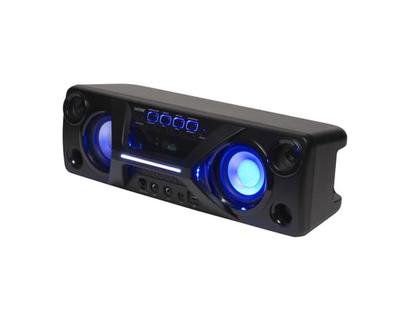 Denver BTB-410, 12,7 cm, 5,07 cm, 40 W, Ledning & Trådløs, Stereo bærbar høyttaler, Sort