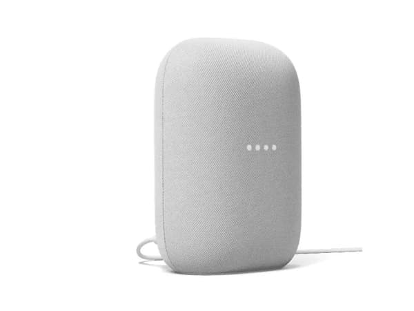 Google Nest Audio - Smarthögtalare - IEEE 802.11b/g/n/ac, Bluetooth - Appkontrollerad - 2-vägs - krita