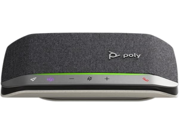 POLY Sync 20, Universal, Svart, Silver, Knappar, Röra, 80 - 20000 hz, 100 - 6700 hz, Kabel & Trådlös