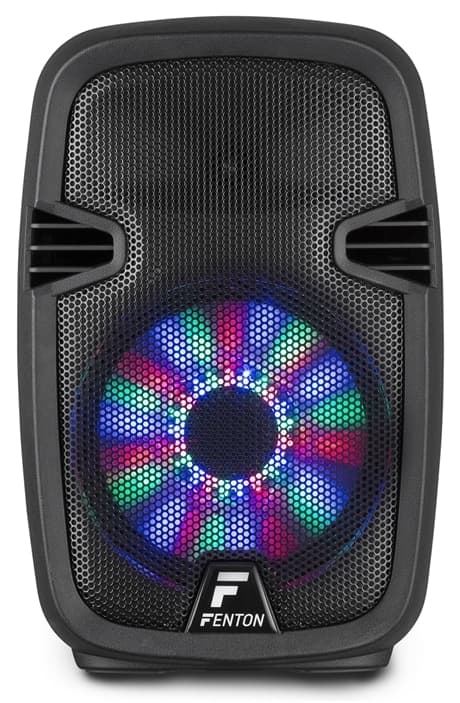 Fenton FT8LED Portabelt aktivt högtalare 8"