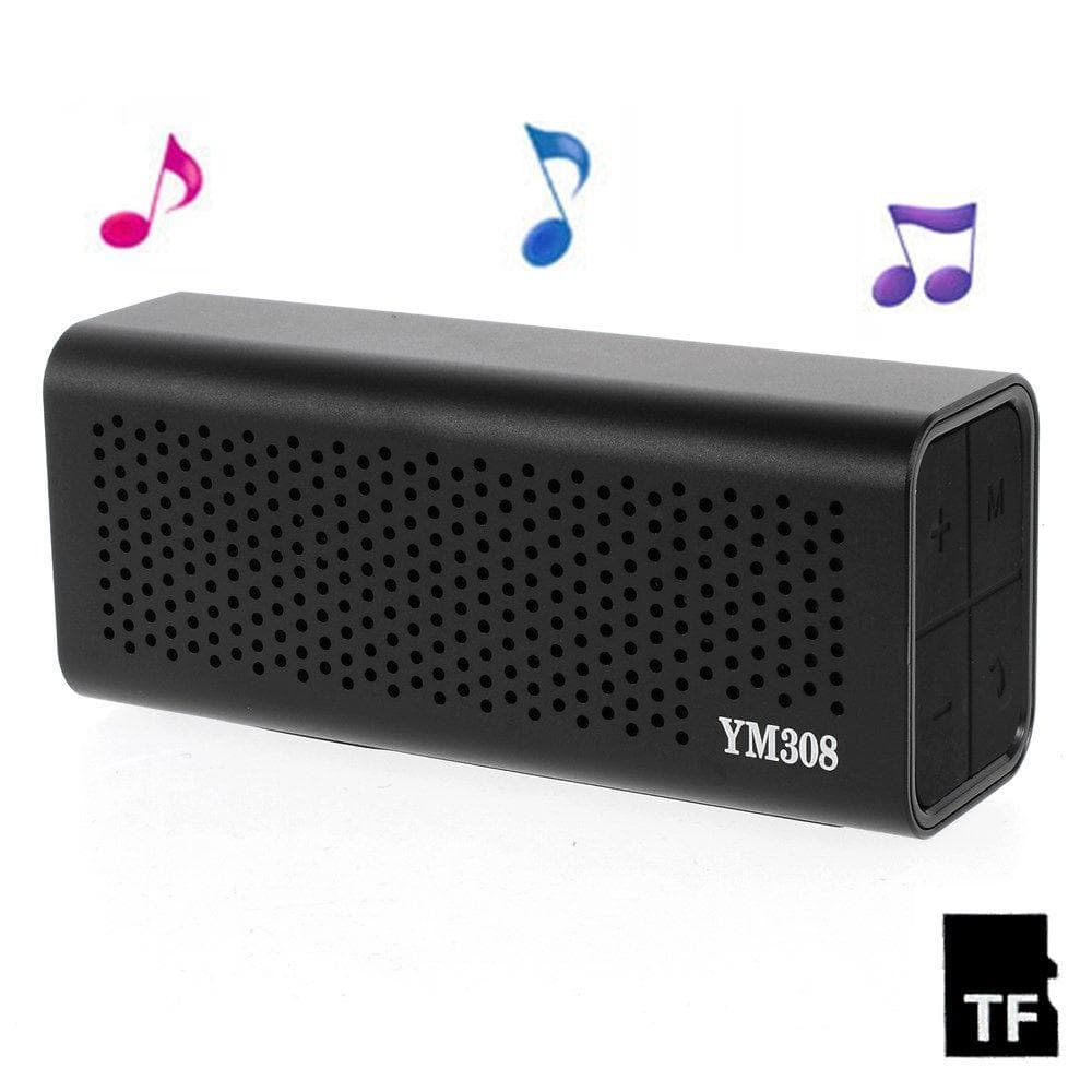 YM-308 Bluetooth Højtaler m/Mikrofon - Sort