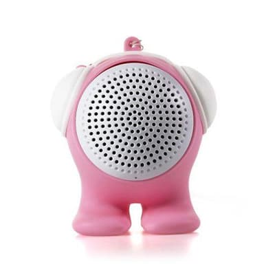 Cartoon Doll (Rosa) Bluetooth-Högtalare