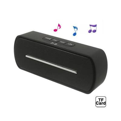Svart Bluetooth Mini-Högtalare med Mikrofon