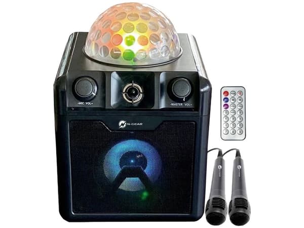 N-GEAR Disco Block 410, 30 W, Koblet med ledninger (ikke trådløs), MicroSD (TransFlash), Batteri, Integrert