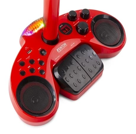 FENTON KSM15R Karaoke scenpaket Röd