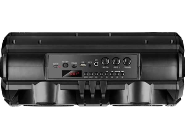 SVEN PS-485, svart, 2x14W (RMS), Bluetooth, FM, USB, Micro SD, LED-display, litiumbatteri, SV-017408