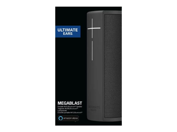 Ultimate Ears MEGABLAST - Högtalare - för bärbar användning - trådlös - Bluetooth, Wi-Fi - svart