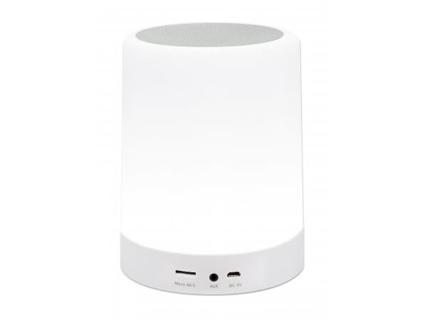 Manhattan 165259, Neodym, 4 cm, 3 W, 150 - 18000 Hz, Ledning & Trådløs, A2DP, AVRCP, HFP, HSP Hvit