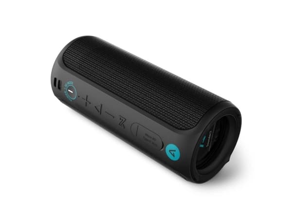 Lamax SOUNDER2, 30 W, 115 - 20000 Hz, Langallinen & langaton, Kannettava stereokaiutin, Musta, Sininen, Sylinteri