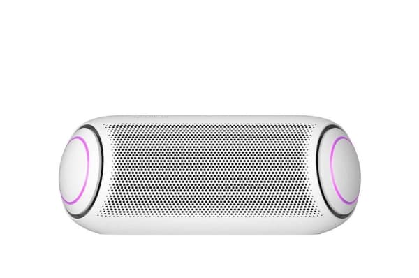 LG XBOOM Go PL7, 2.0 kanavaa, 5,84 cm (2.3"), 30 W, Langallinen & langaton, USB A-tyyppi, Kannettava stereokaiutin Valkoinen