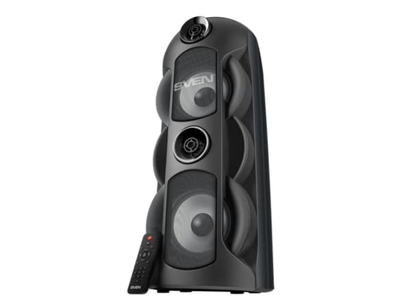 SVEN PS-720, 80 W, 45 - 22000 Hz, Ledning & Trådløs, Bærbar monohøyttaler, Sort, Rotasjon