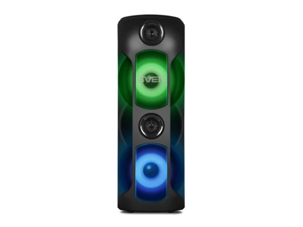 SVEN PS-720, 80 W, 45 - 22000 Hz, Ledning & Trådløs, Bærbar monohøyttaler, Sort, Rotasjon