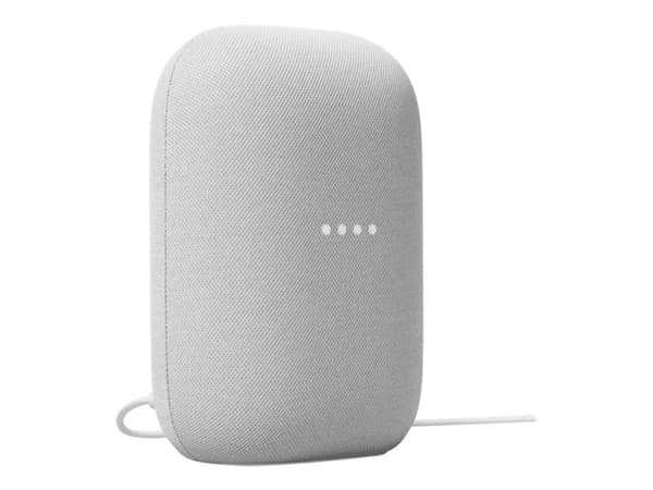 Google Nest Audio - Älykaiutin - Wi-Fi, Bluetooth - App-ohjattava - 2-suuntainen - kalkki