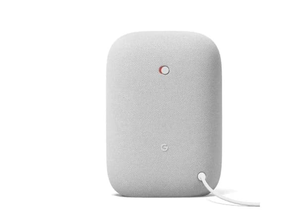 Google Nest Audio - Älykaiutin - Wi-Fi, Bluetooth - App-ohjattava - 2-suuntainen - kalkki