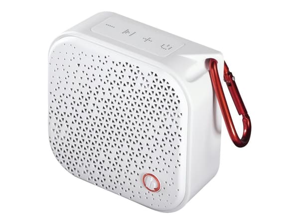 Hama "Pocket 2.0" - Högtalare - för bärbar användning - trådlös - Bluetooth - 3.5 Watt - vit Vit